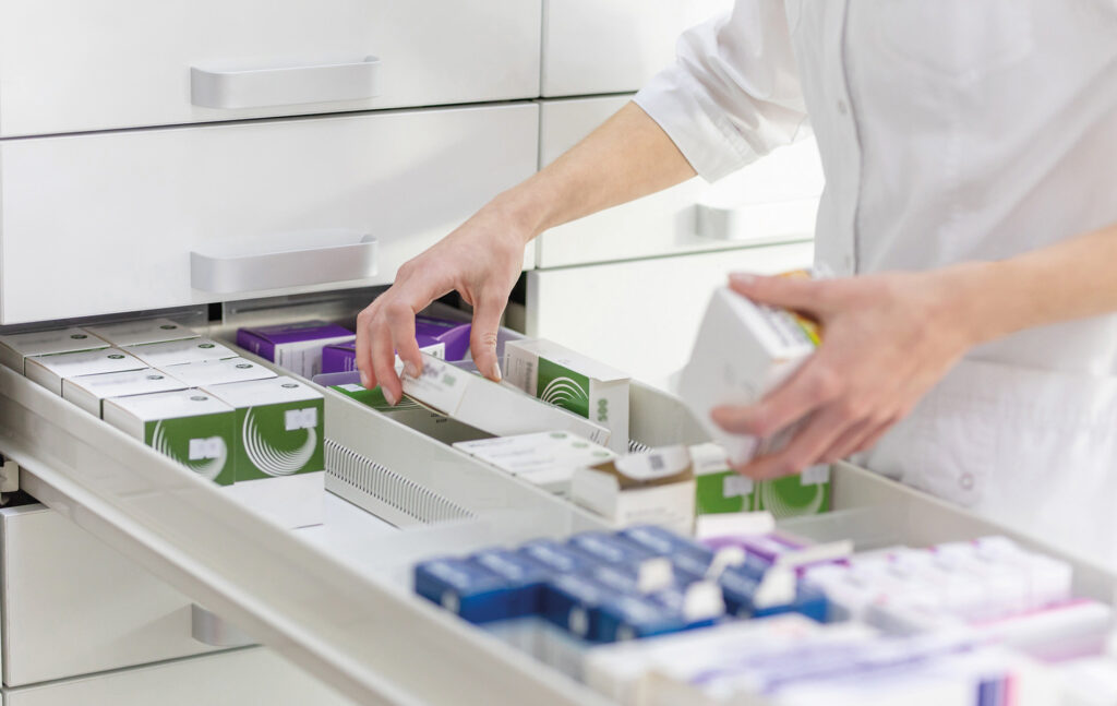 Inventurz&auml;hlung der Langzeitpflege-Apotheke