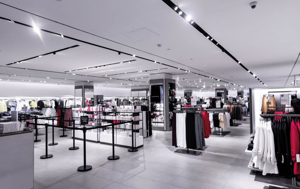 Liquidationszählungen in Kaufhäusern