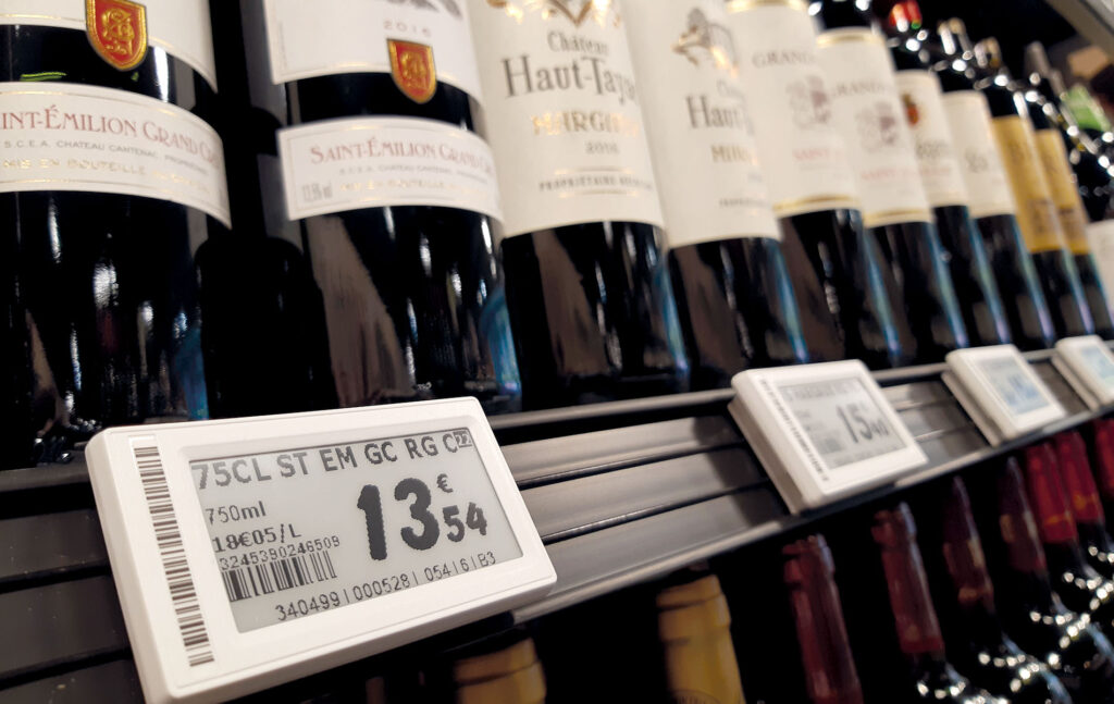 Neuinstallation elektronischer Regaletikettierungen